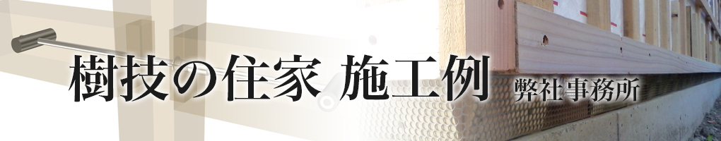 樹技の住家 施工例